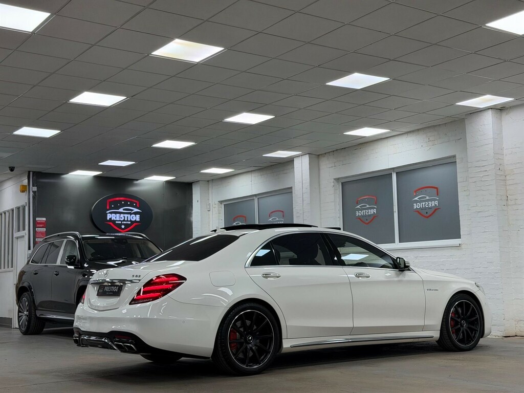 Mercedes-Benz S Class Amg 4.0 S63l V8 Amg Executive Premium Saloon White #2