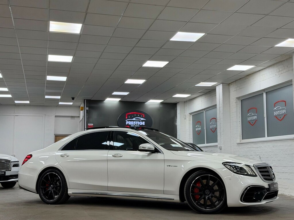 Mercedes-Benz S Class Amg 4.0 S63l V8 Amg Executive Premium Saloon White #6