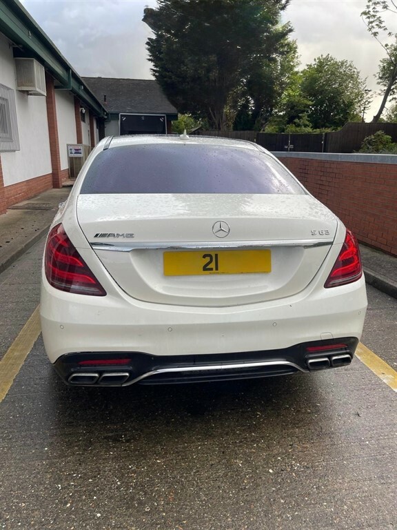 Mercedes-Benz S Class Saloon White