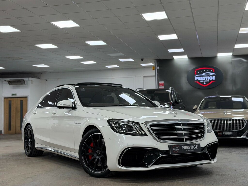Mercedes-Benz S Class Amg 4.0 S63l V8 Amg Executive Premium Saloon White #3