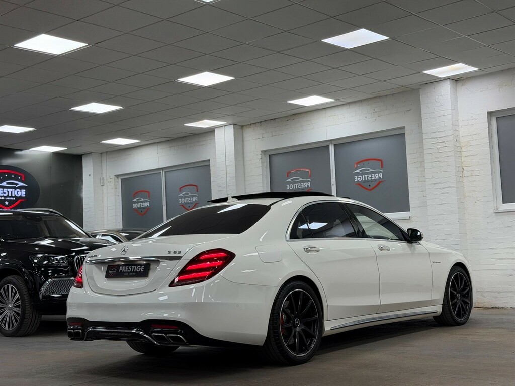 Mercedes-Benz S Class Amg 4.0 S63l V8 Amg Executive Premium Saloon White #5