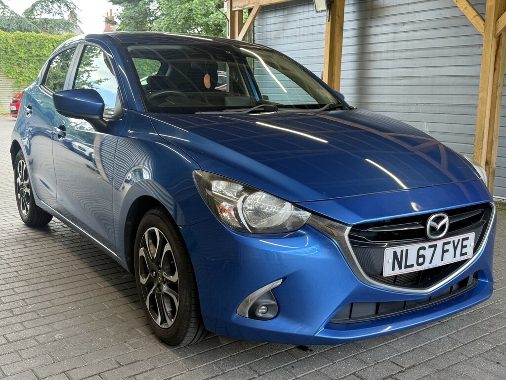 Mazda 2 Hatchback 1.5 Skyactiv-g Sport Nav 201767 NL67FYE Blue #3