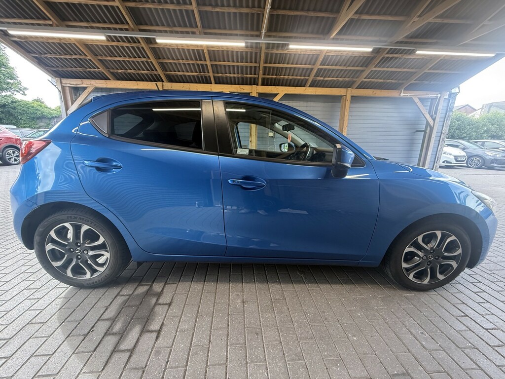 Mazda 2 Hatchback 1.5 Skyactiv-g Sport Nav 201767 NL67FYE Blue #4