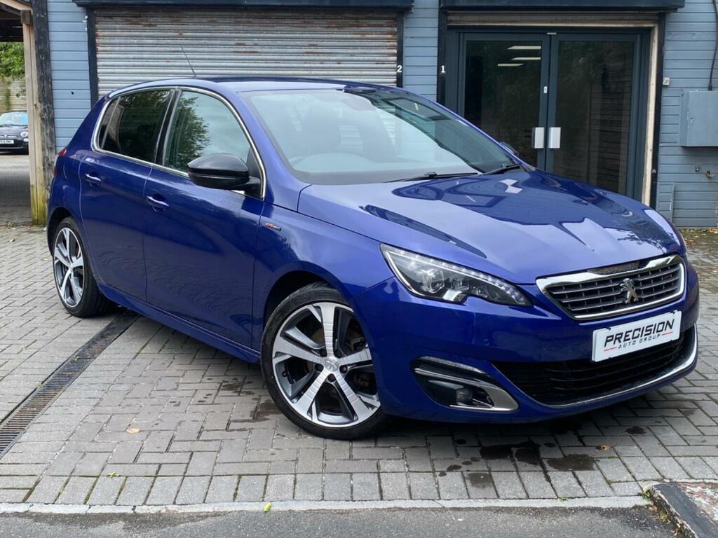 Peugeot 308 Hatchback 1.2 Puretech Gt Line 201515 Blue