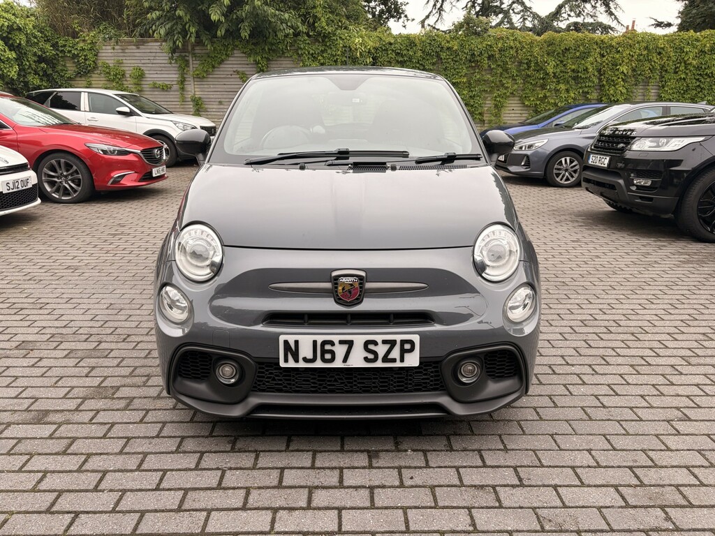 Abarth 595 Hatchback 1.4 Abarth My16 Competizione 1.4 Tjet 18 NJ67SZP Grey #2