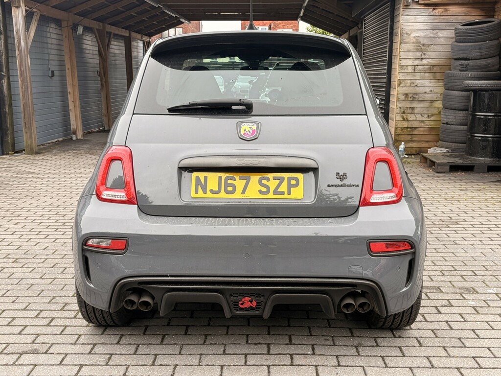 Abarth 595 Hatchback 1.4 Abarth My16 Competizione 1.4 Tjet 18 NJ67SZP Grey #6