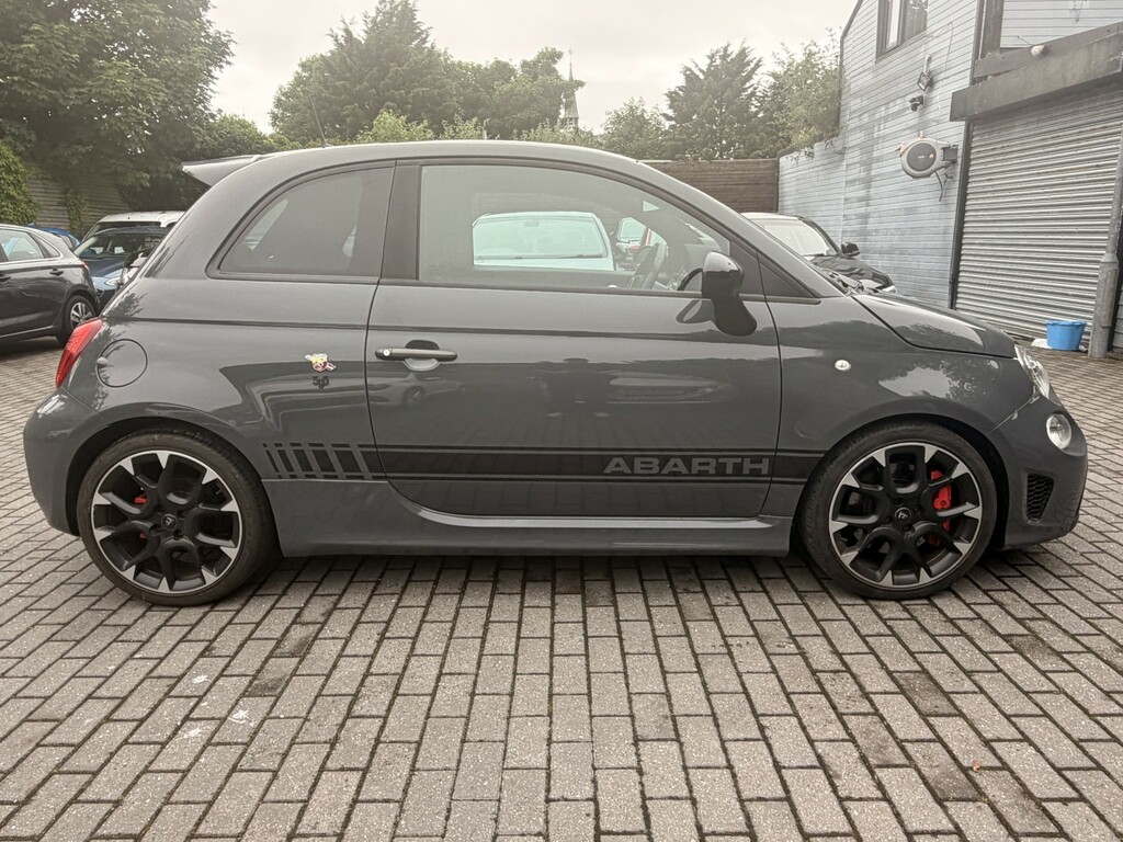 Abarth 595 Hatchback 1.4 Abarth My16 Competizione 1.4 Tjet 18 NJ67SZP Grey #4