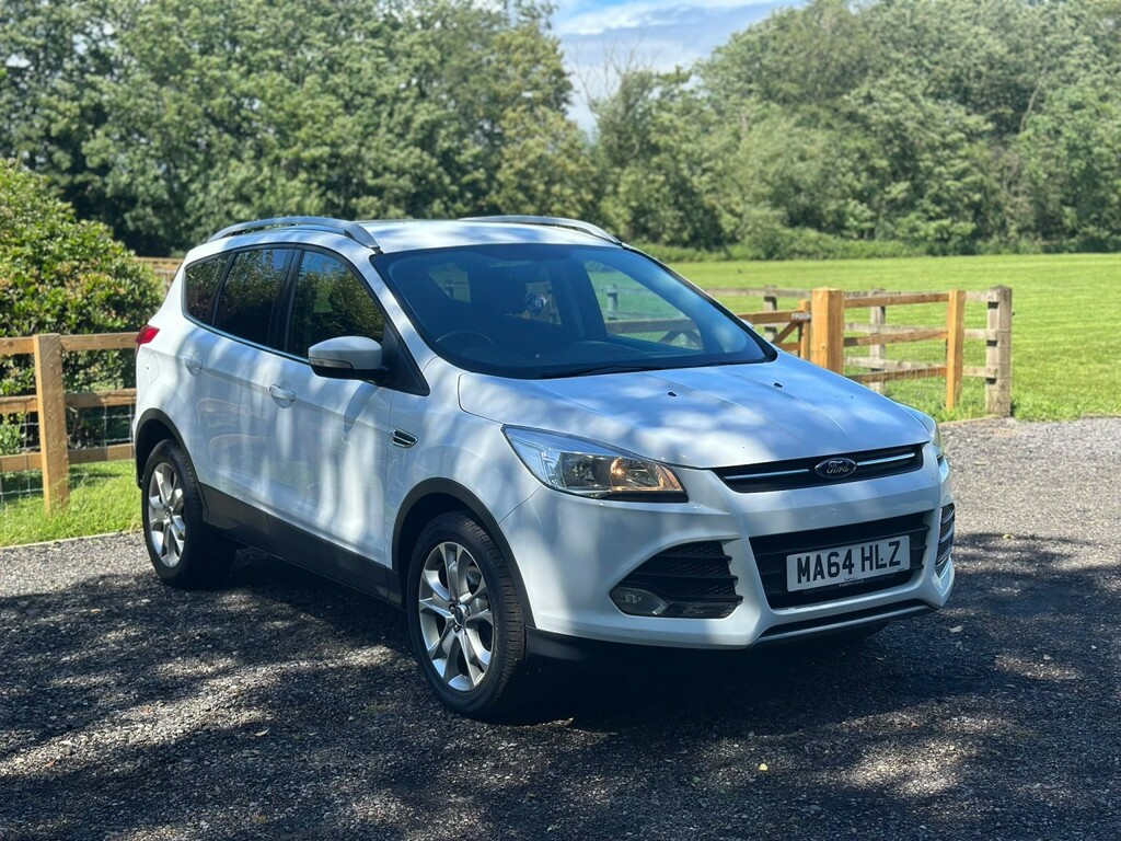 Ford Kuga Suv 2.0 Tdci Zetec 201464 MA64HLZ White