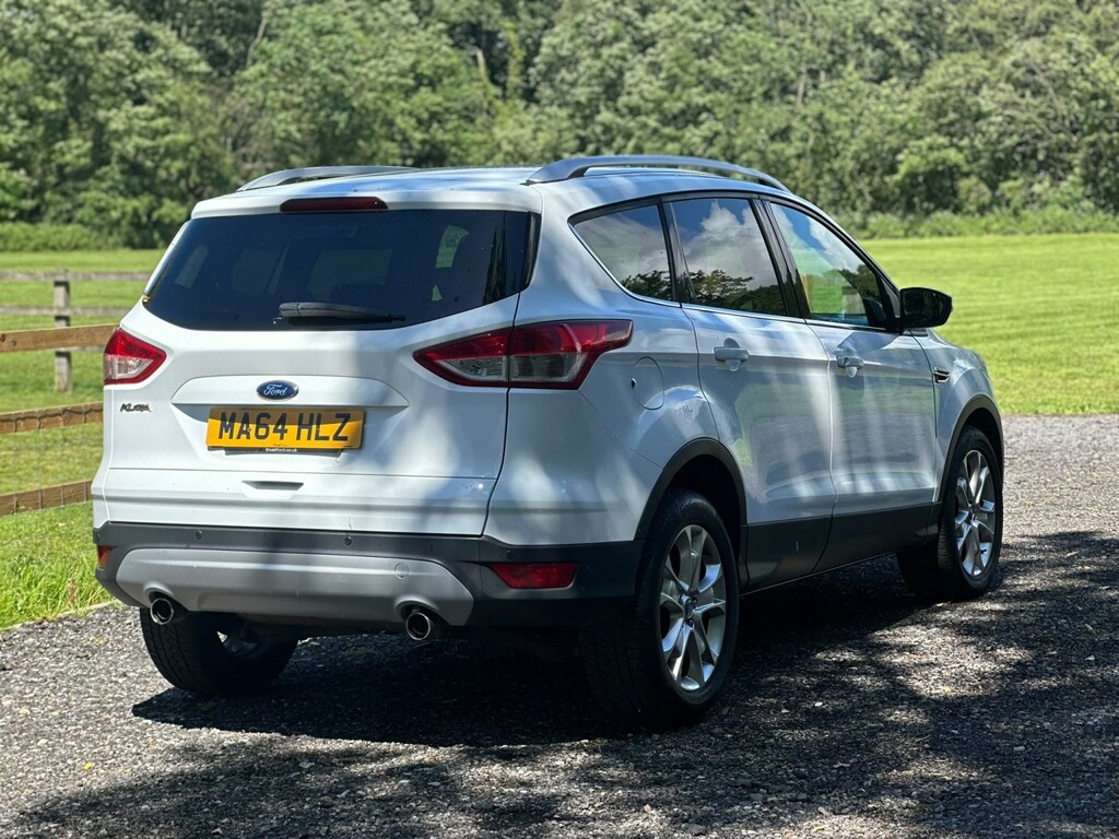 Ford Kuga Suv 2.0 Tdci Zetec 201464 MA64HLZ White #3