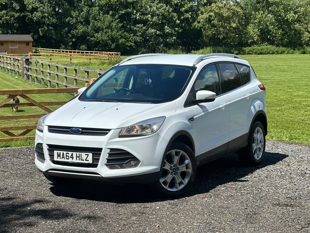 Ford Kuga Suv 2.0 Tdci Zetec 201464 MA64HLZ White #6