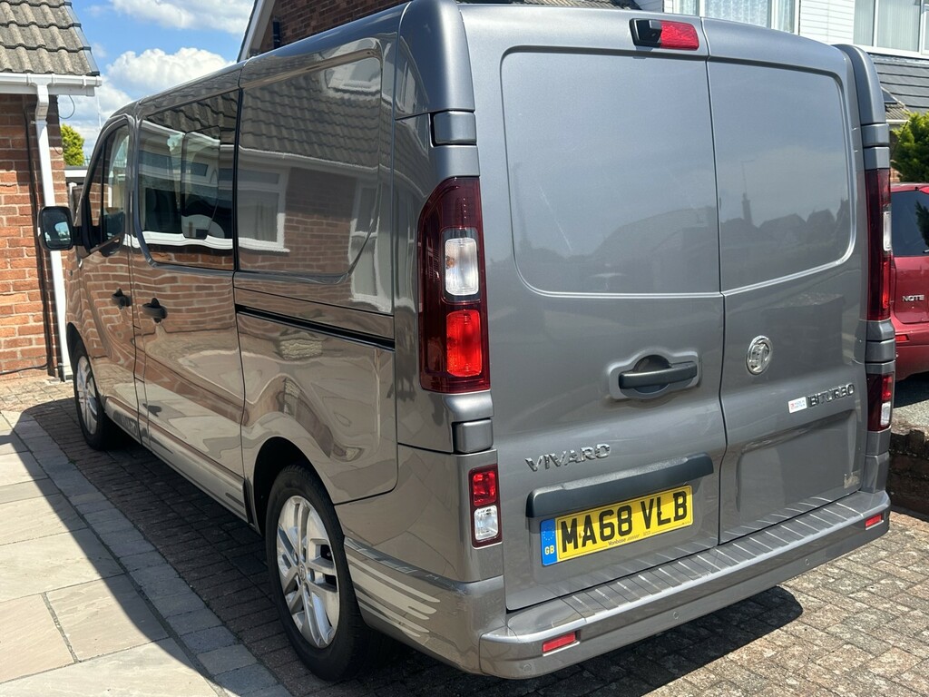 Vauxhall Vivaro Combi Van 1.6 Cdti 2900 Biturbo Ecotec Limited Edi Grey #6