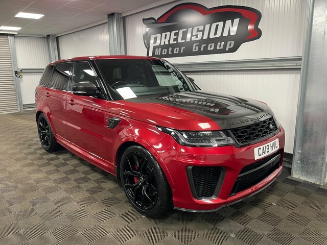 Land Rover Range Rover Sport P575 V8 Svr Red