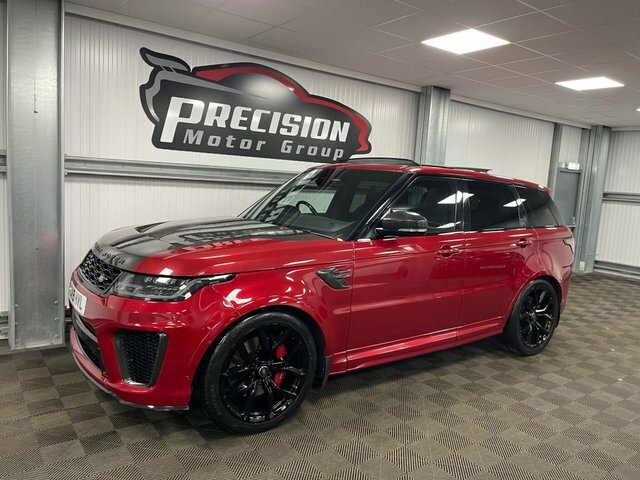 Land Rover Range Rover Sport P575 V8 Svr CA19HVL Red #5