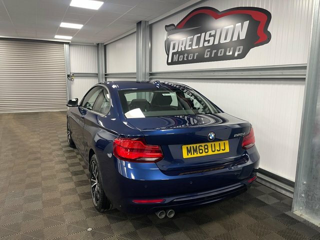 BMW 2 Series 220D Sport Euro MM68UJJ Blue #6