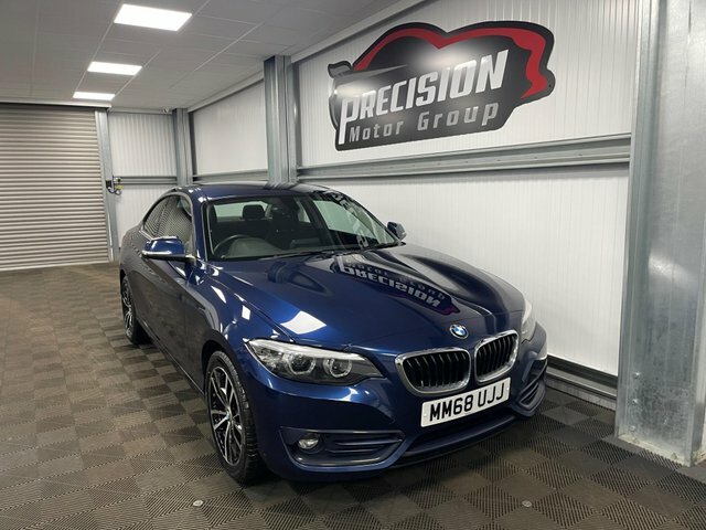 BMW 2 Series 220D Sport Euro MM68UJJ Blue #2