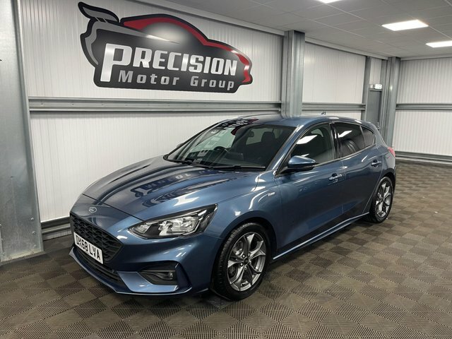 Ford Focus Ecoboost St-line Euro 6 DK68LVA Blue #5