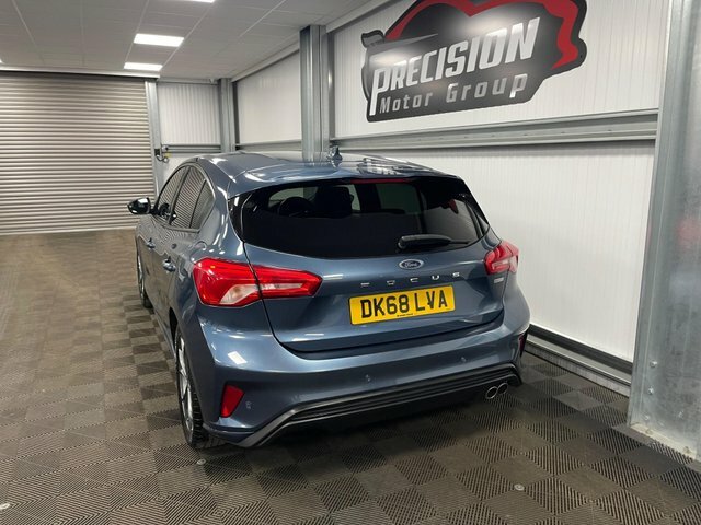 Ford Focus Ecoboost St-line Euro 6 DK68LVA Blue #6