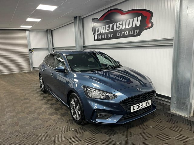 Ford Focus Ecoboost St-line Euro 6 DK68LVA Blue