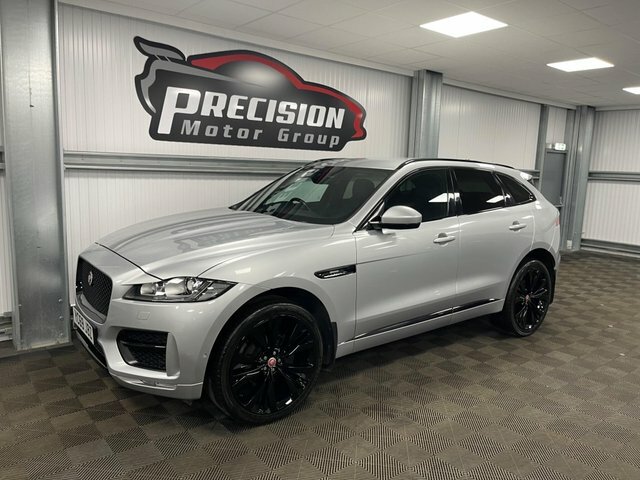 Jaguar F-Pace D180 R-sport Euro YC69JBZ Silver #5
