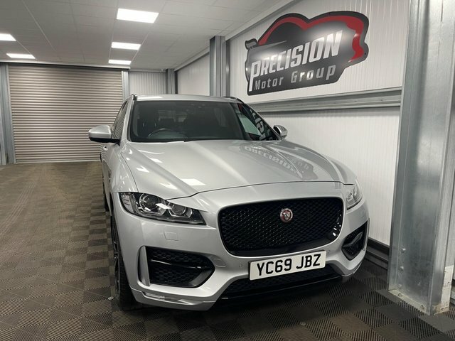 Jaguar F-Pace D180 R-sport Euro YC69JBZ Silver #2