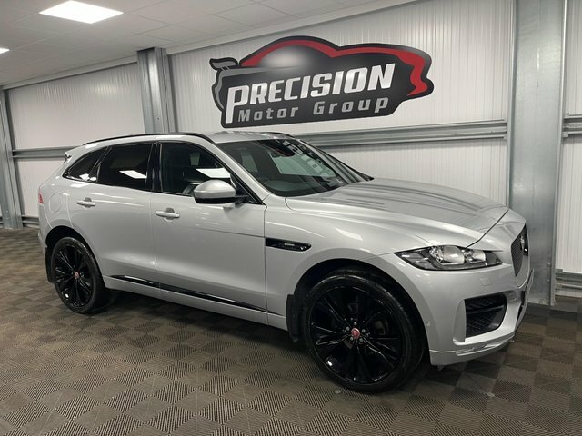 Jaguar F-Pace D180 R-sport Euro YC69JBZ Silver #4