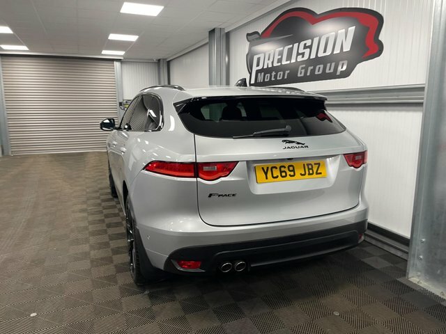 Jaguar F-Pace D180 R-sport Euro YC69JBZ Silver #6