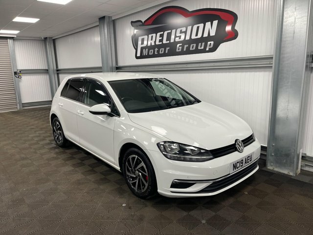 Volkswagen Golf Tdi Match Dsg Euro White