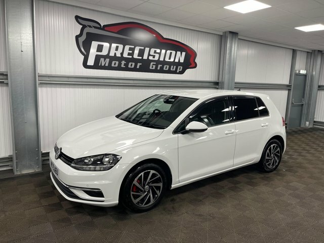 Volkswagen Golf Tdi Match Dsg Euro NC19AEU White #5