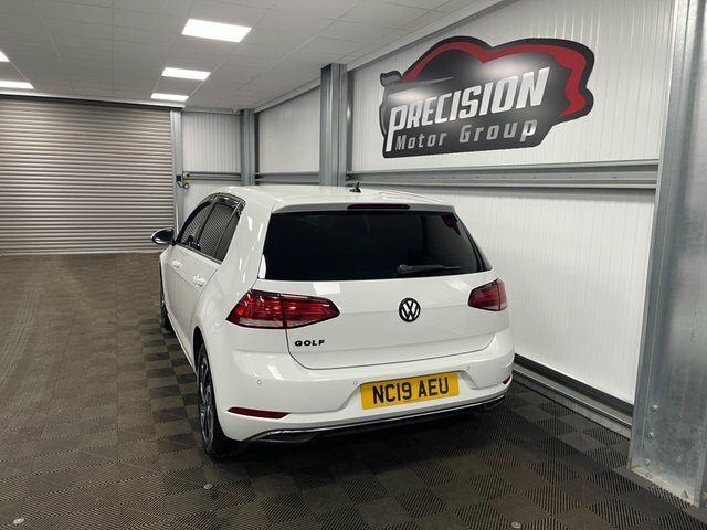 Volkswagen Golf Tdi Match Dsg Euro NC19AEU White #6