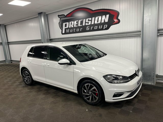Volkswagen Golf Tdi Match Dsg Euro NC19AEU White #3