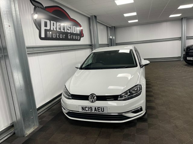 Volkswagen Golf Tdi Match Dsg Euro NC19AEU White #4