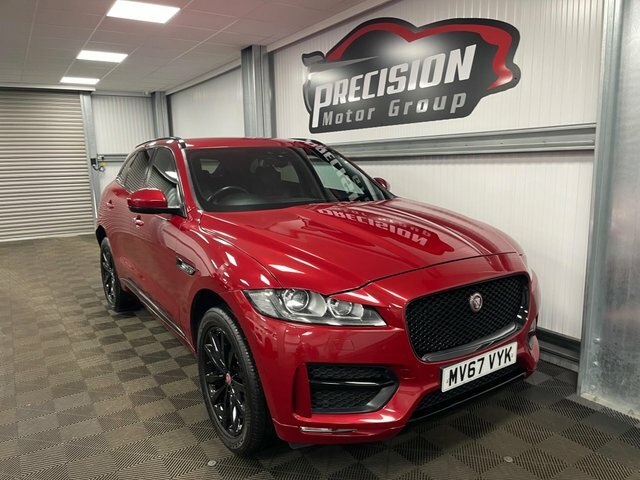 Jaguar F-Pace D240 R-sport Awd Red #2