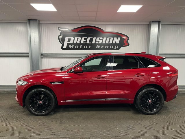Jaguar F-Pace D240 R-sport Awd Red #6