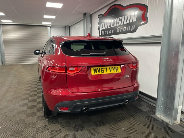 Jaguar F-Pace D240 R-sport Awd Red #5