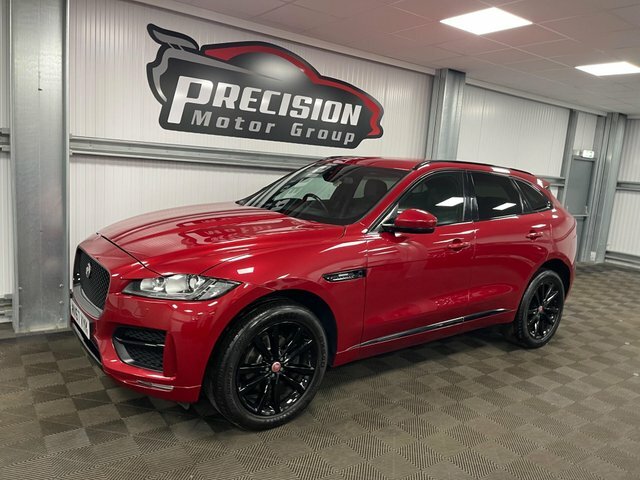 Jaguar F-Pace D240 R-sport Awd Red #4