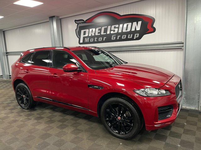 Jaguar F-Pace D240 R-sport Awd Red #3