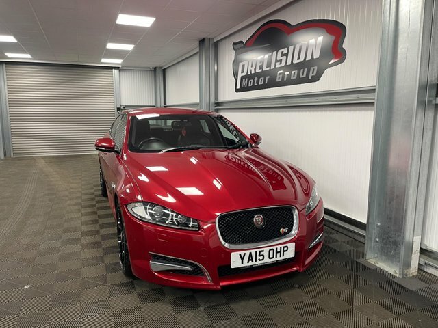 Jaguar XF S V6 Portfolio Red #3