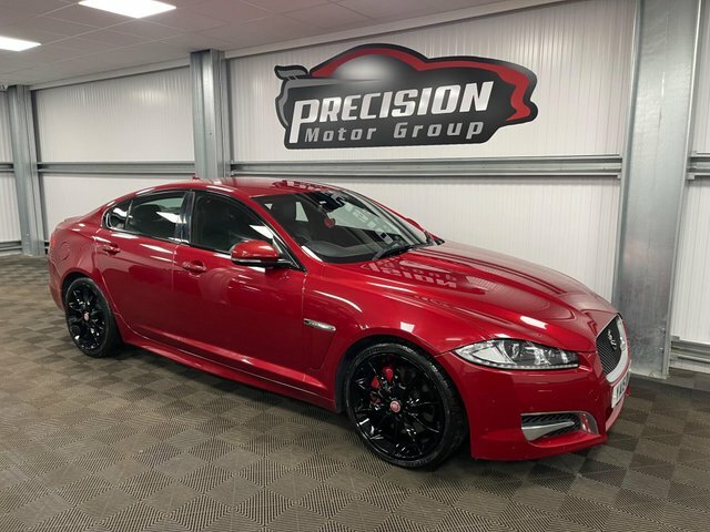 Jaguar XF S V6 Portfolio Red #4