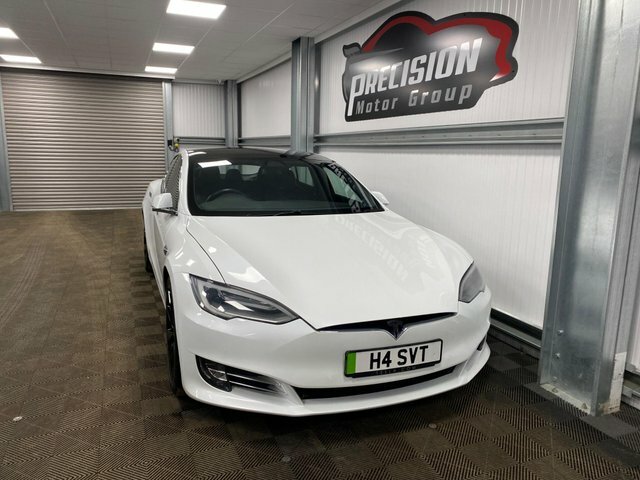 Tesla Model S Motor Performance Ludicrous White #2
