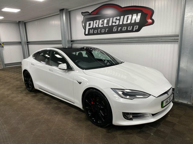 Tesla Model S Motor Performance Ludicrous White #3