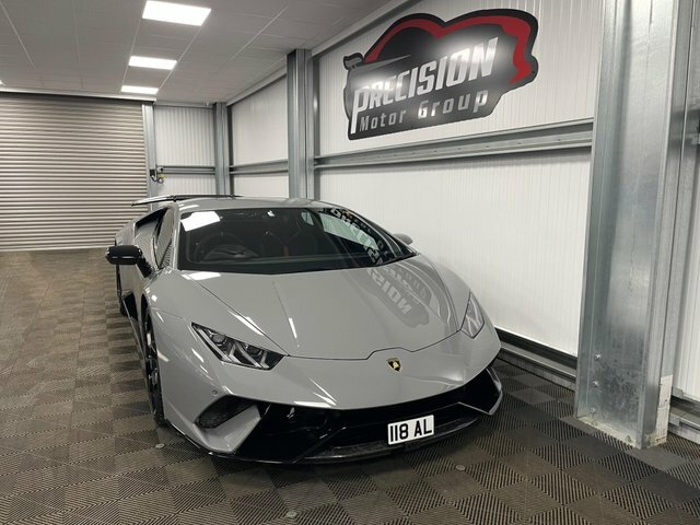 Lamborghini Huracan V10 Lp 640-4 Performante Grey #3