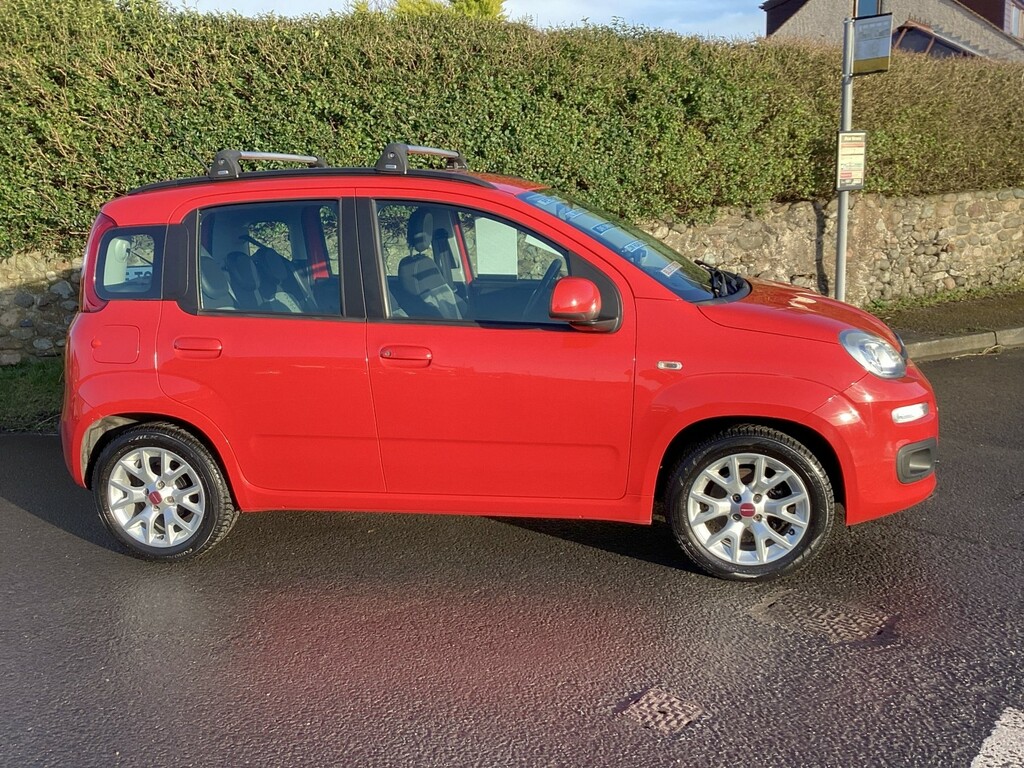 Fiat Panda Hatchback 1.2 Panda 1.2 Lounge Hatch NU66RWW Red #2