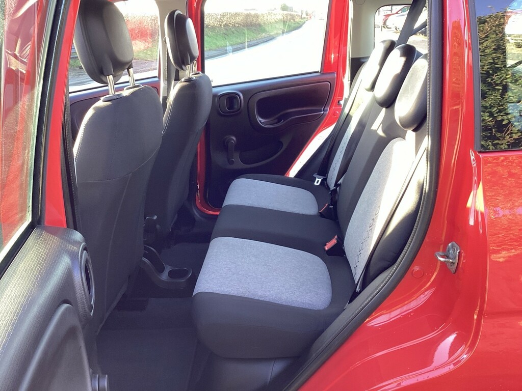 Fiat Panda Hatchback 1.2 Panda 1.2 Lounge Hatch NU66RWW Red #5