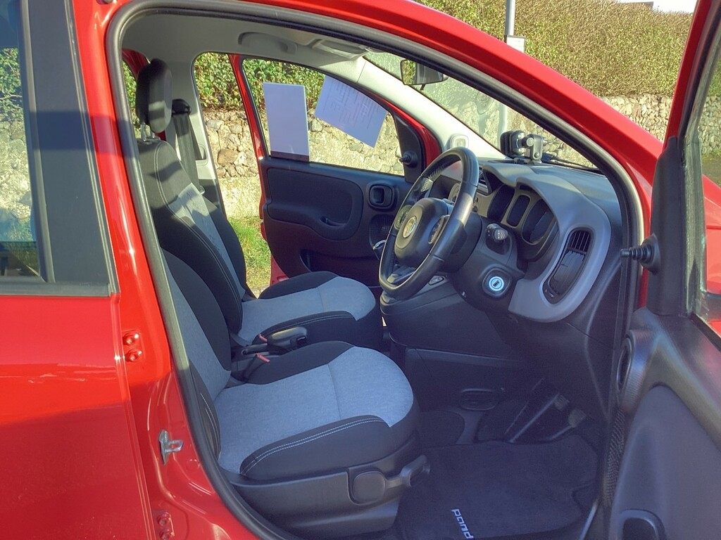 Fiat Panda Hatchback 1.2 Panda 1.2 Lounge Hatch NU66RWW Red #3