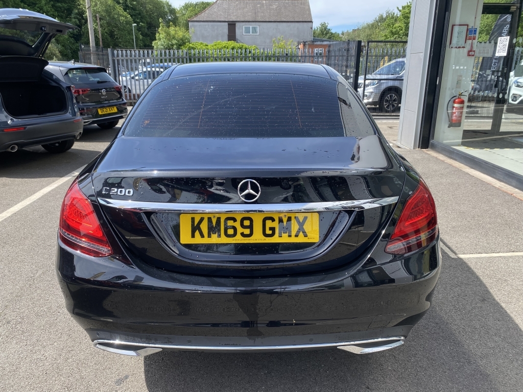 Mercedes-Benz C Class 1.5 C 200 Sport Mhev KM69GMX Black #5