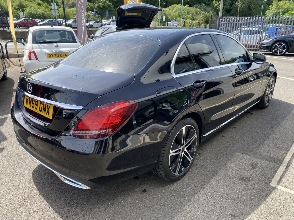 Mercedes-Benz C Class 1.5 C 200 Sport Mhev KM69GMX Black #4