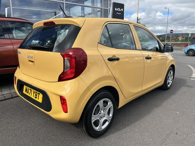 Kia Picanto 1.0 1 MA71YBT Yellow #3