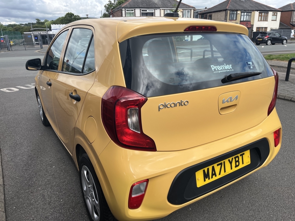 Kia Picanto 1.0 1 MA71YBT Yellow #4