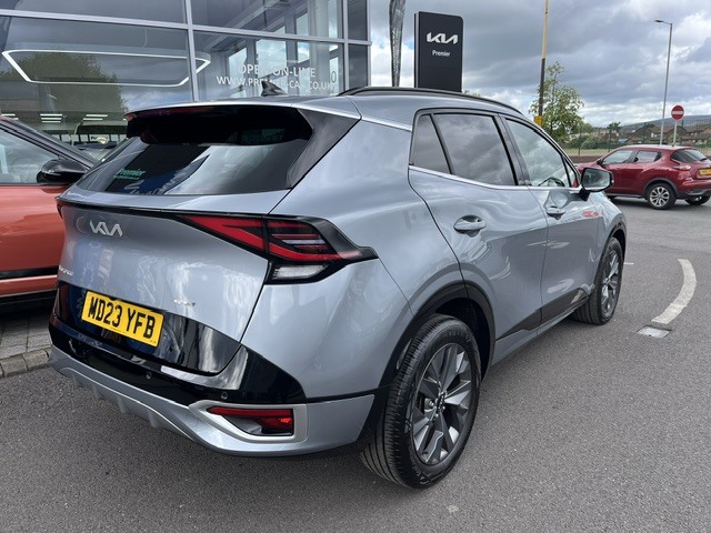 Kia Sportage 1.6 Gt-line Isg Mhev Silver #3