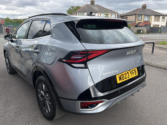 Kia Sportage 1.6 Gt-line Isg Mhev Silver #4